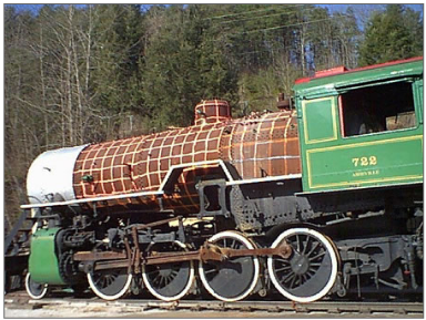 722-reference GSMR 722 Steam Locomotive